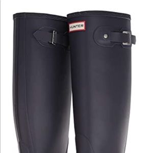 *NEW* Hunter Original Tall Rainboot Black Size 7